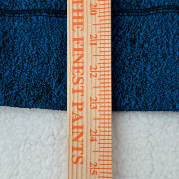 Lululemon Rush Hour Running Luon Spray Jacquard Shocking Blue Rulu 4 Pullover - Picture 8 of 11